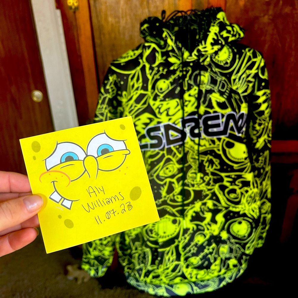 LSDREAM Weird Friends Neon Hoodie